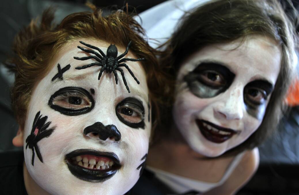 DRESS-UP: Halloween is the theme for today's event at Morisset. Picture: John Veage
