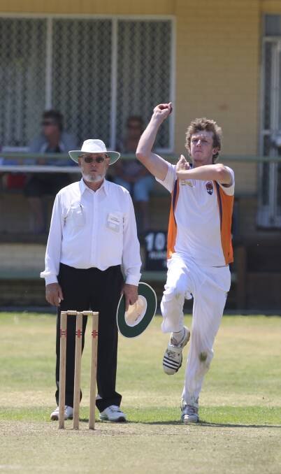 WICKETS: Brendon Charlton claimed 4-19 in Northern Power's win. Picture: David Stewart