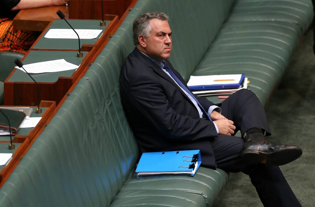 WARNING: Treasurer Joe Hockey's speculation that some people alive today may live to be 150 years old has given the writer some food for thought. Picture: Alex Ellinghausen
