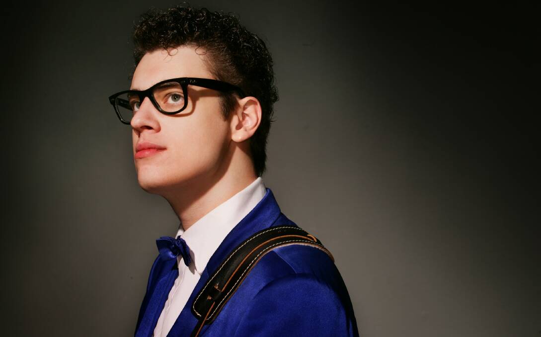 THE BEST: Scott Cameron celebrates 60 years of Buddy Holly magic at Gosford this Saturday night. Picture: Simon Schluter
