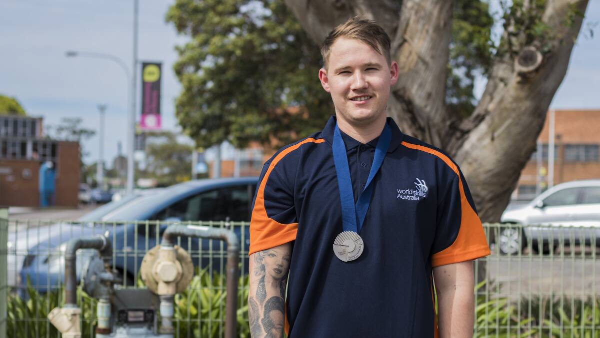 SKILLFUL: Lake Macquarie's Dylan Bolch is set to prove his talents on the international stage at the 44th International WorldSkills competition in Abu Dhabi. Picture: supplied.