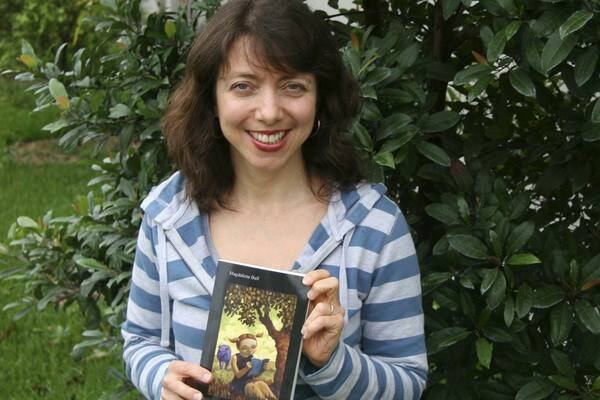 AUTHOR: Magdalena Ball with her latest novel. - Picture by Jill Armsberry