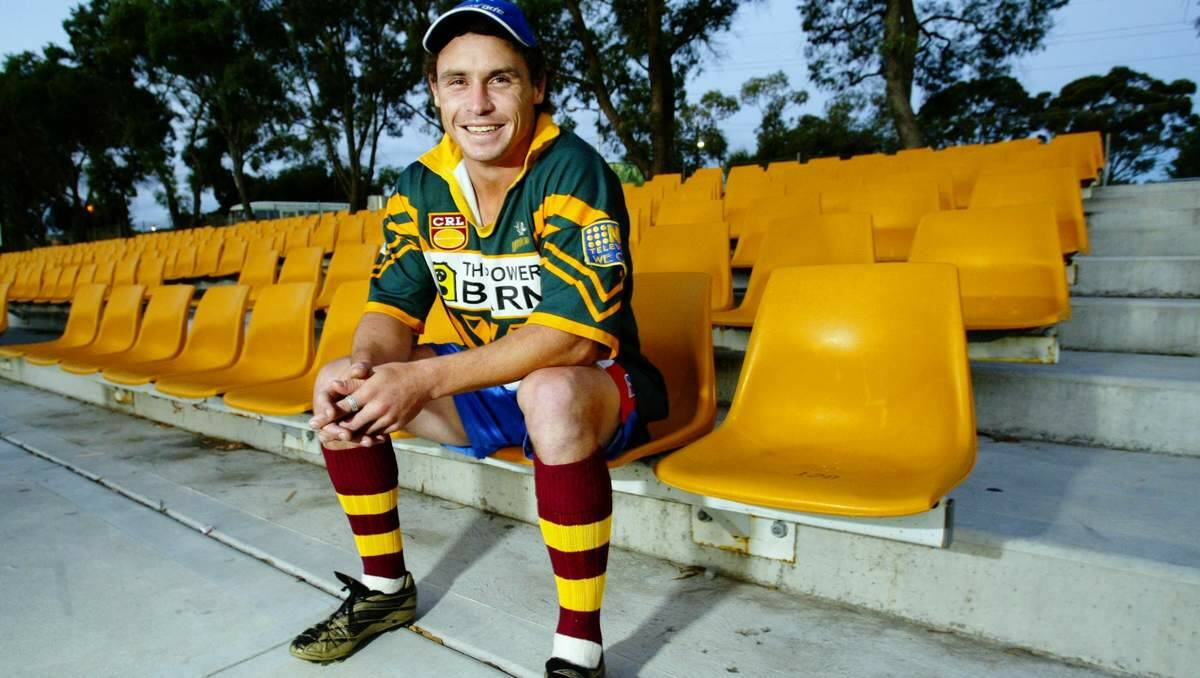 FAVOURITE SON: Wyong's Dean Amos, a former winner of the Sterland Medal for best and fairest player in the Central Coast competition. Picture: Richard Gosling