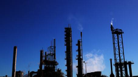 The Orica plant at Kooragang. Pictures by Peter Lorimer.