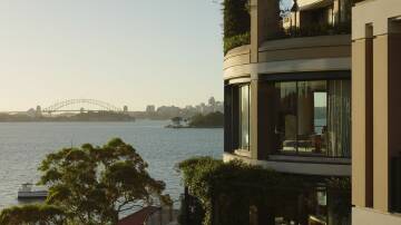 The home took eight years to complete and sits on the equivalent of four blocks of harbourside land. Pic: Supplied