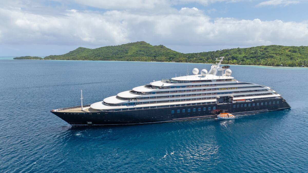 Scenic Eclipse II, with just 228 guests on board, will arrive in Newcastle next week.