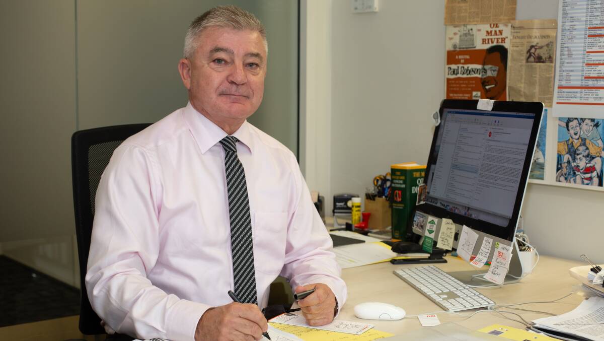 Independent Education Union of Australia NSW/ACT branch secretary Mark Northam has called for teachers to be included as critical workers in the second phase of the vaccine rollout. Picture: Supplied