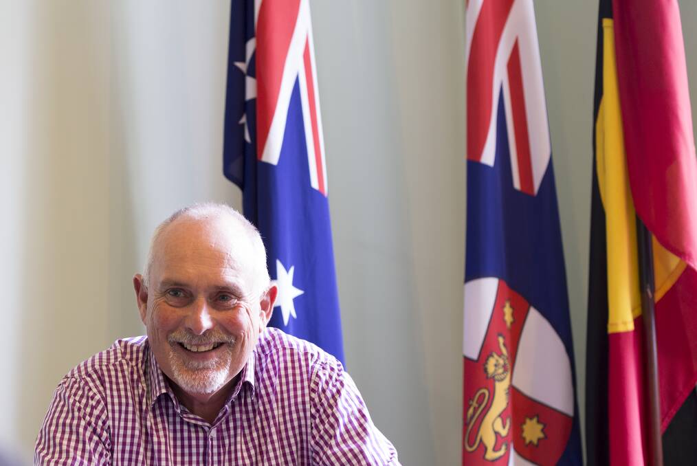 Stepping Up: Professor Ray Roennfeldt says Avondale Collge has made a "huge step" forward and is on a "good journey". Picture: Brenton Stacey 