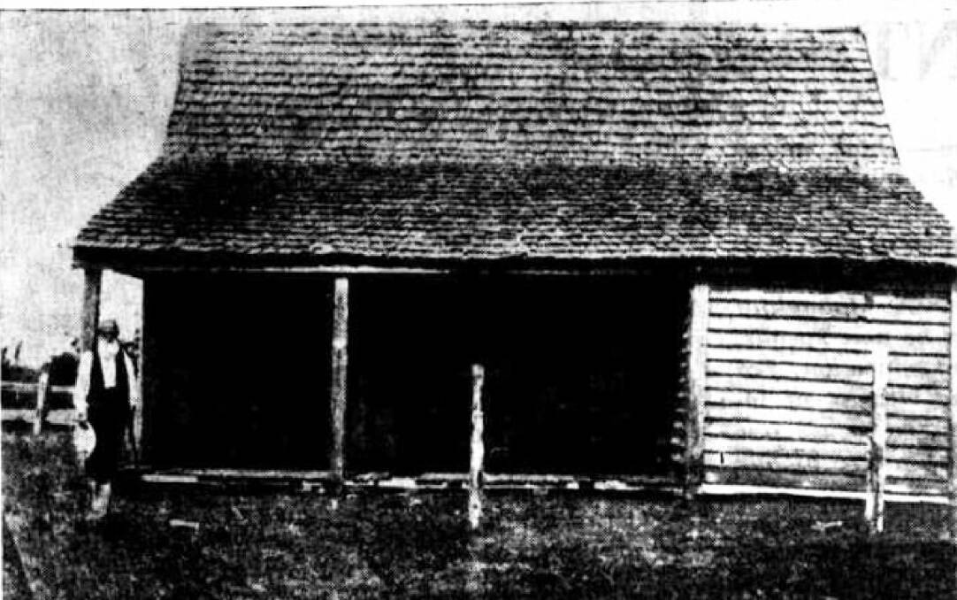 The first school at Dora Creek. 
