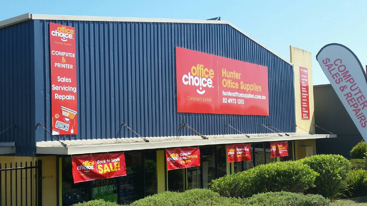BIG SALE: Hunter Office Supplies moved to its current location at Unit 1-2, 31 Alliance Avenue, Morisset NSW about five years ago.