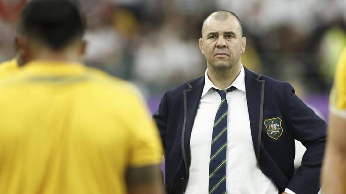 Michael Cheika's time as Wallabies coach is officially over.
