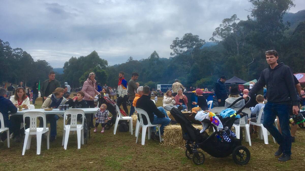 GOOD VIBES: Festival-goers at Glenworth Valley over the June long weekend. Picture: Supplied