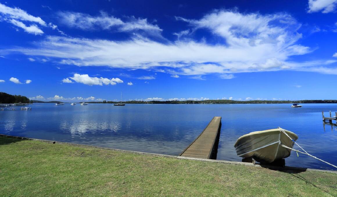 HOW'S THE SERENITY: This cracker of a day at Dora Creek was captured by Robert Landore.