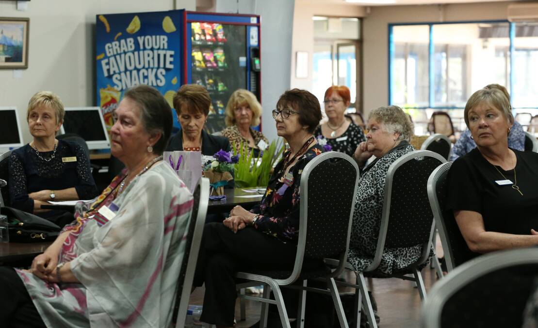 NETWORKING: Wangi Wangi VIEW Club members gather for the launch at the suburb's RSL club on Monday. Picture: Simone De Peak