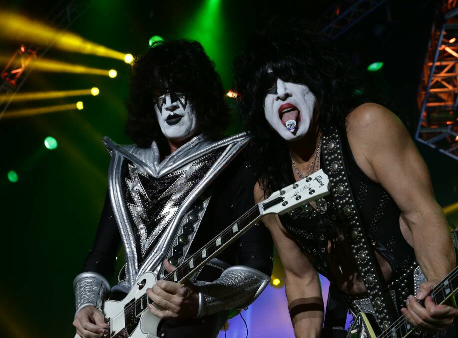 LAST VISIT: KISS perform in Newcastle in 2015.