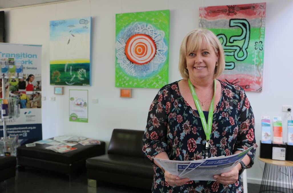 FREE HELP: Helen Isenhour said headspace offered one-on-one sessions with young people to give them strategies to get through stressful times such as the HSC. Picture: David Stewart