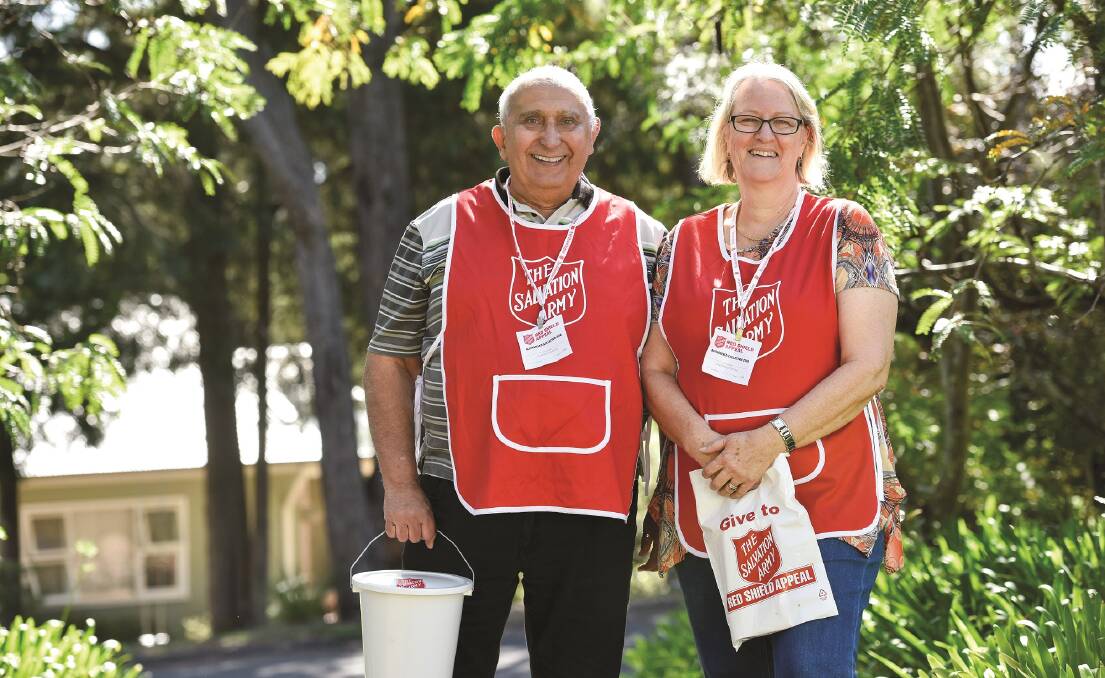 DIG DEEP: Locals are urged to give generously for the Red Shield Appeal this weekend. Donations enable the Salvation Army to continue its life-changing work. Picture: Supplied