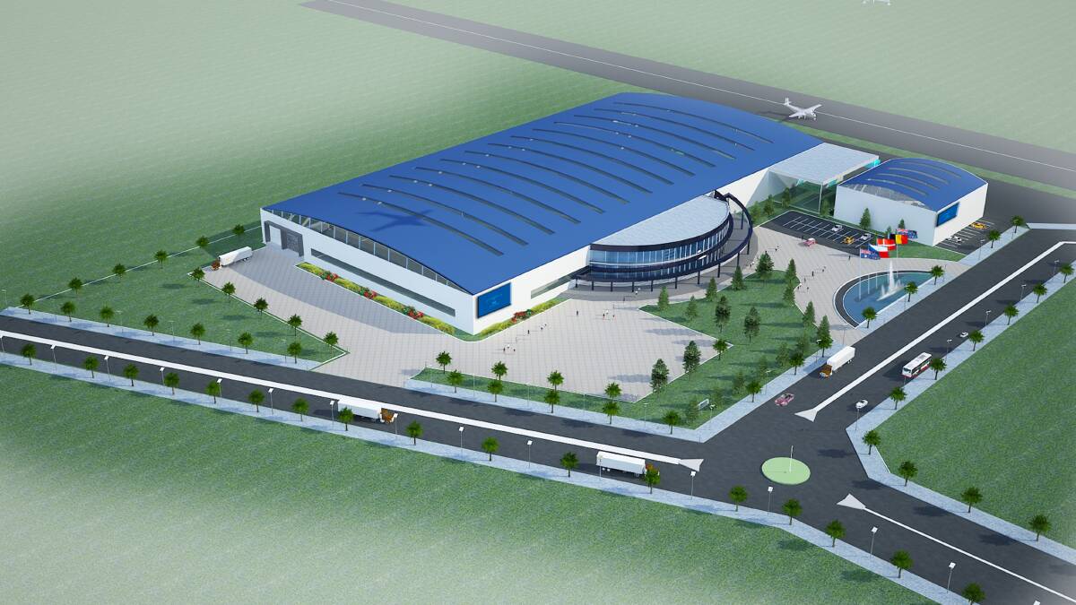 CONCEPT PLAN: How the $100-million manufacturing plant might look at Warnervale. A development application and approvals are still to be considered. Artwork: Supplied