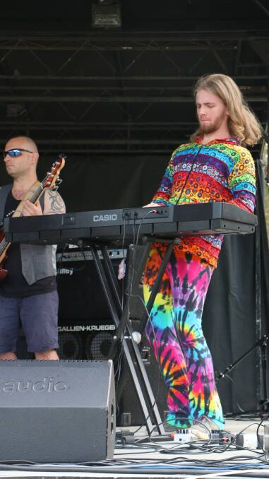 GOING OFF: The GOATS Family Festival at San Remo this Sunday promises music for most tastes. The band Freeway Playground is pictured in 2015. Picture: David Stewart