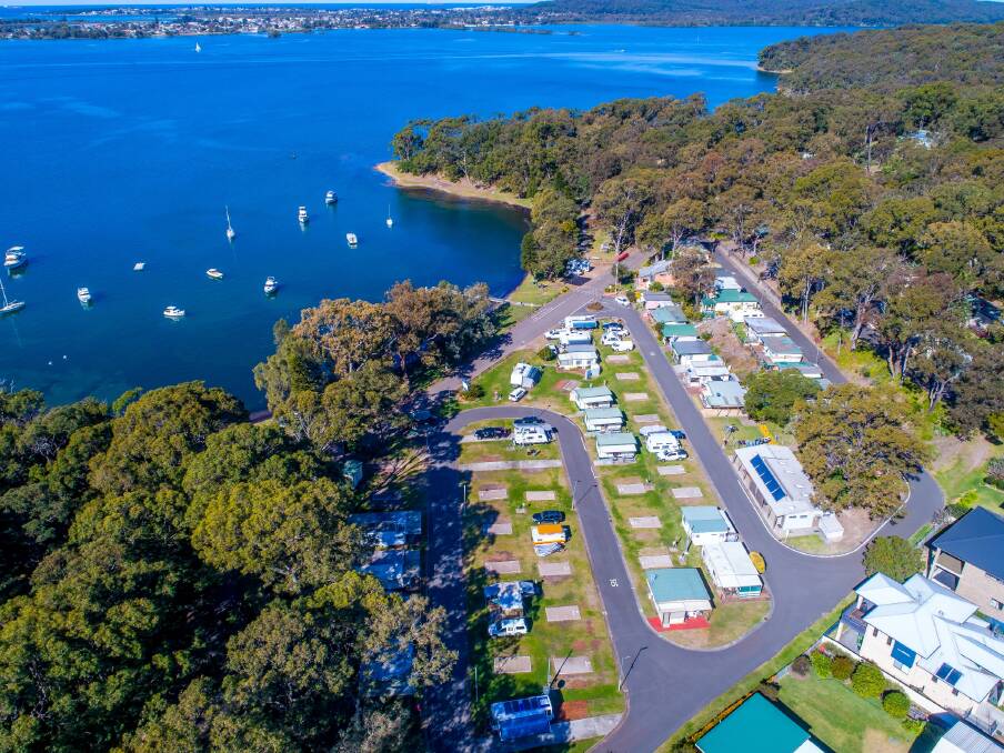 HIGHLY RATED: Wangi Point Holiday Park is one of three Lake Macquarie City Council properties to earn a TripAdvisor Certificate of Excellence Award. Picture: Supplied