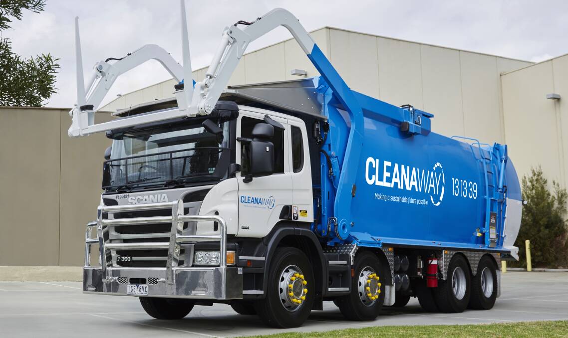 CLOSED TO PUBLIC: Only essential waste vehicles, such as the local Cleanaway garbage trucks, will be admitted to Buttonderry tip from Monday. Picture: Supplied.