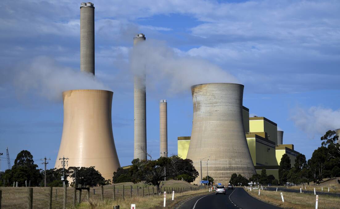 CHANGE UP: The Loy Yang power station, in the Latrobe Valley, was the site for the launch of a coal-to-hydrogen initiative earlier this year. Picture: Julian Smith.