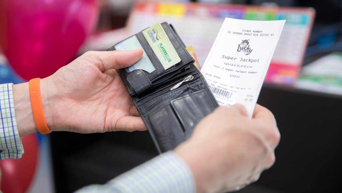The man purchased his winning ticket at Killarney Vale. It's the second major Super Jackpot winner on the Central Coast so far in May. Picture: Supplied