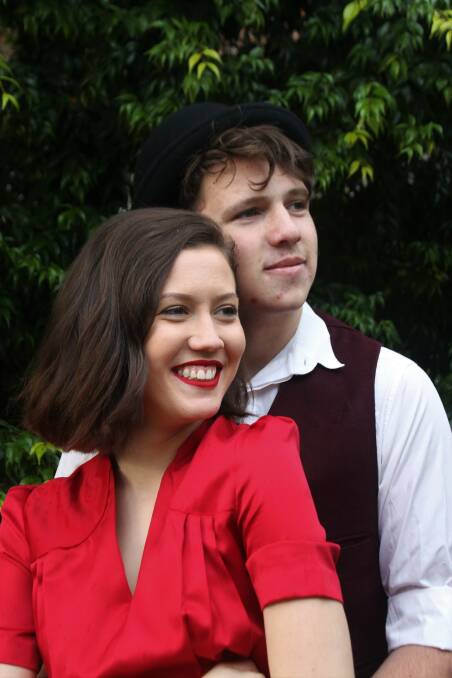 FEEL GOOD: Freddy Hellier and Jess Calvert-Pennings star in the Wyong Musical Theatre Company production of the musical comedy 'Me and My Girl'. Picture: Supplied
