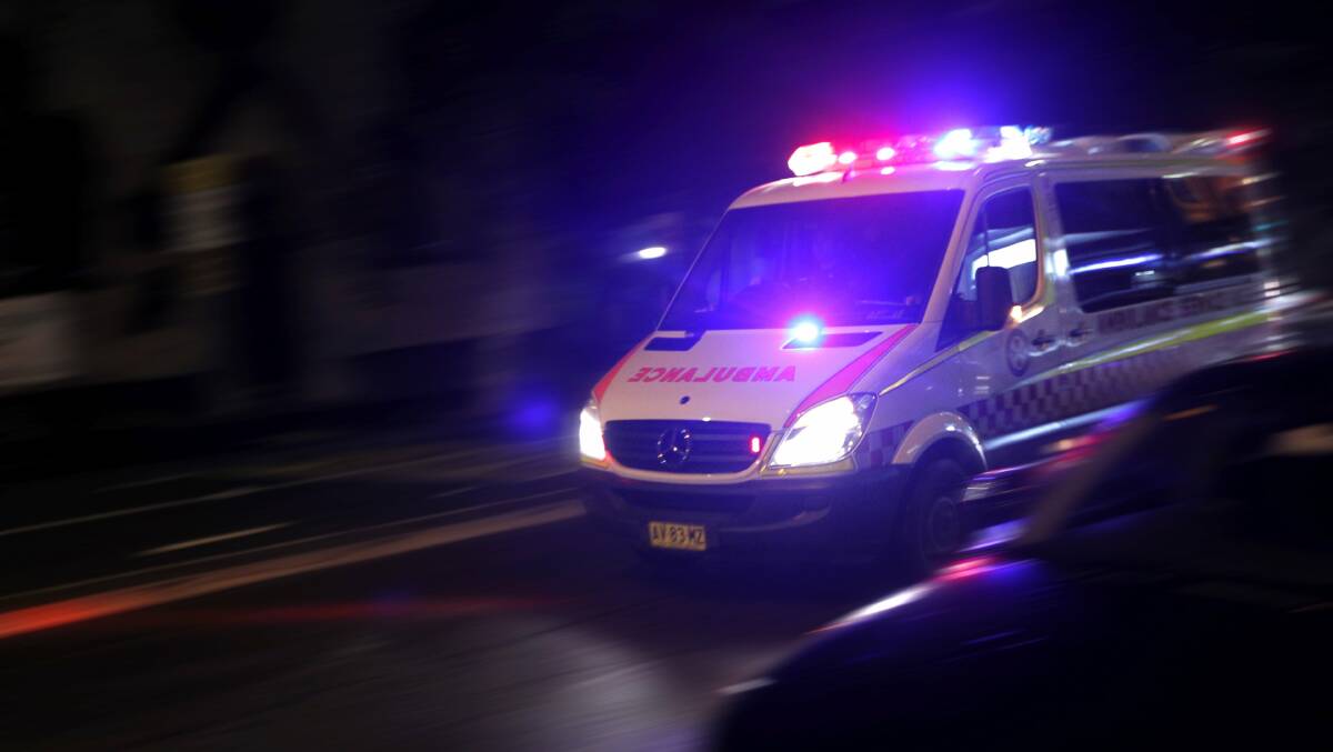 FILE IMAGE: The car crash victims were taken to Gosford Hospital on Saturday afternoon, and two men who were allegedly fighting at Woy Woy were transported to the same hospital on Sunday morning. 