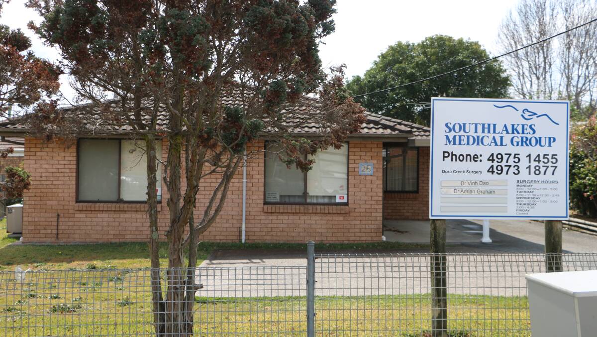 No doctor in the house. The Southlakes Medical Group surgery in French Road was closed in August, leaving the Wangi Wangi community without a GP. Picture: David Stewart