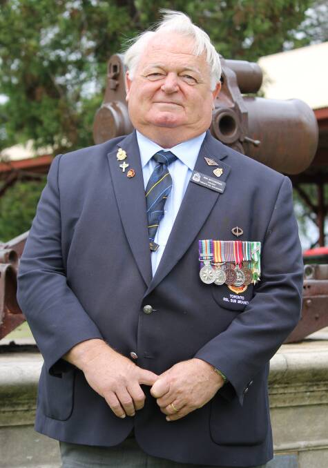 PAYING RESPECTS: Toronto RSL Sub-branch president Ron Mitcherson will deliver a speech at the ceremony. 