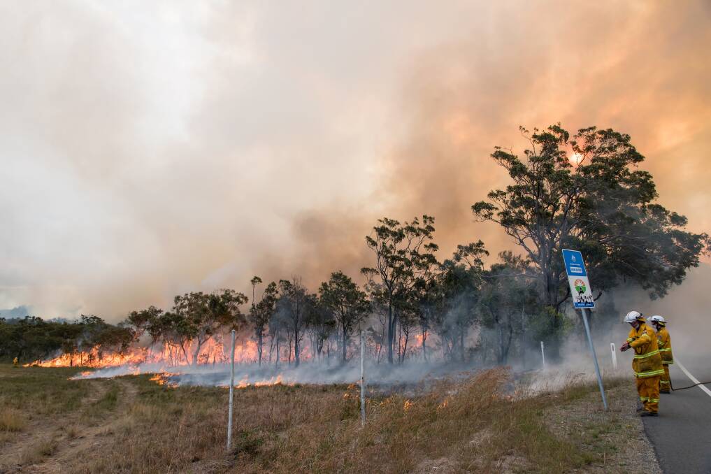 BE READY: Warm and dry conditions have prompted the Rural Fire Service to declare another early start to the bush fire danger period. Picture: Chris VanderSchaaf