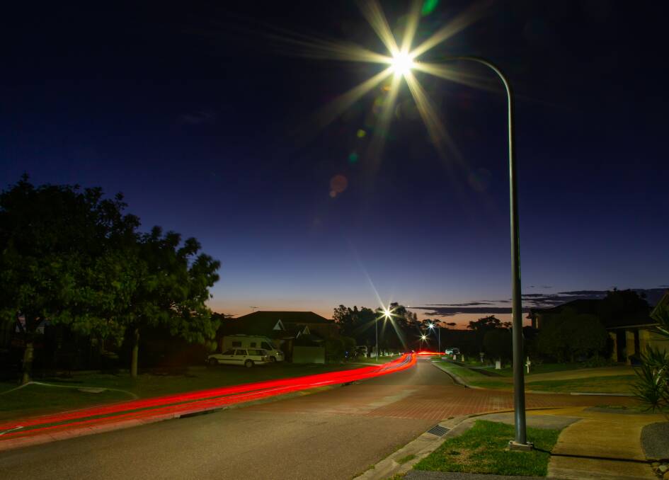 BRIGHT FUTURE: New LED streetlights are being installed across Lake Macquarie, including at Redhead, pictured. They are designed to last up to 20 years. Picture: Supplied.