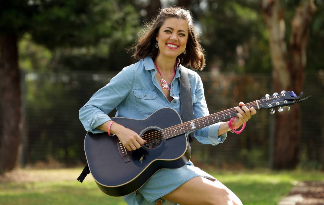 Headliner: Amber Lawrence will be on stage from 3pm at Memorial Park, The Entrance, this Sunday. Picture: Chris Lane