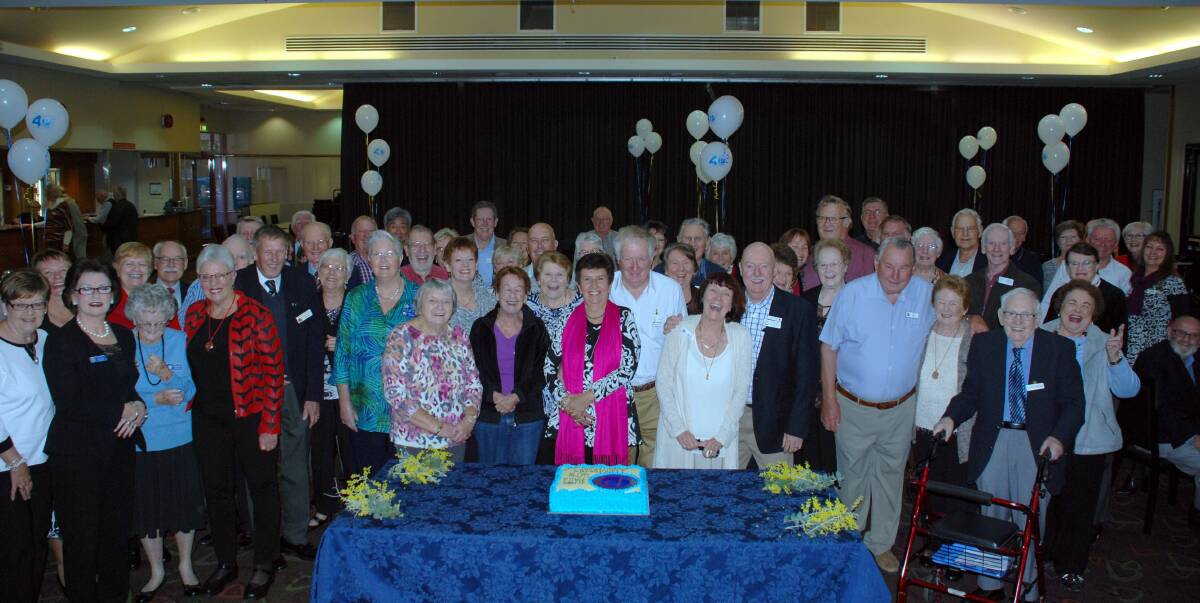 JOINT PARTY: Morisset men's and women's Probus clubs gathered at Toronto Workers Club to celebrate the milestone. Probus is a community service activity of Rotary clubs. Picture: Supplied