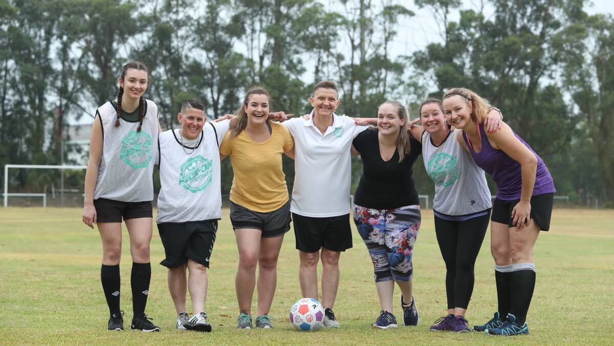 FUN SPACE: Get some family of friends together and try Kick on for Women at Dora Creek from Monday night. Register now. Picture: Supplied.