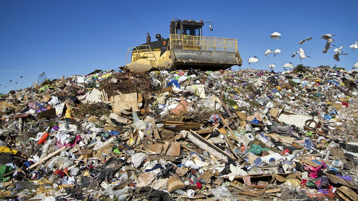 BIN THERE: Awaba Waste Management Facility. Picture: Stewart Hazell