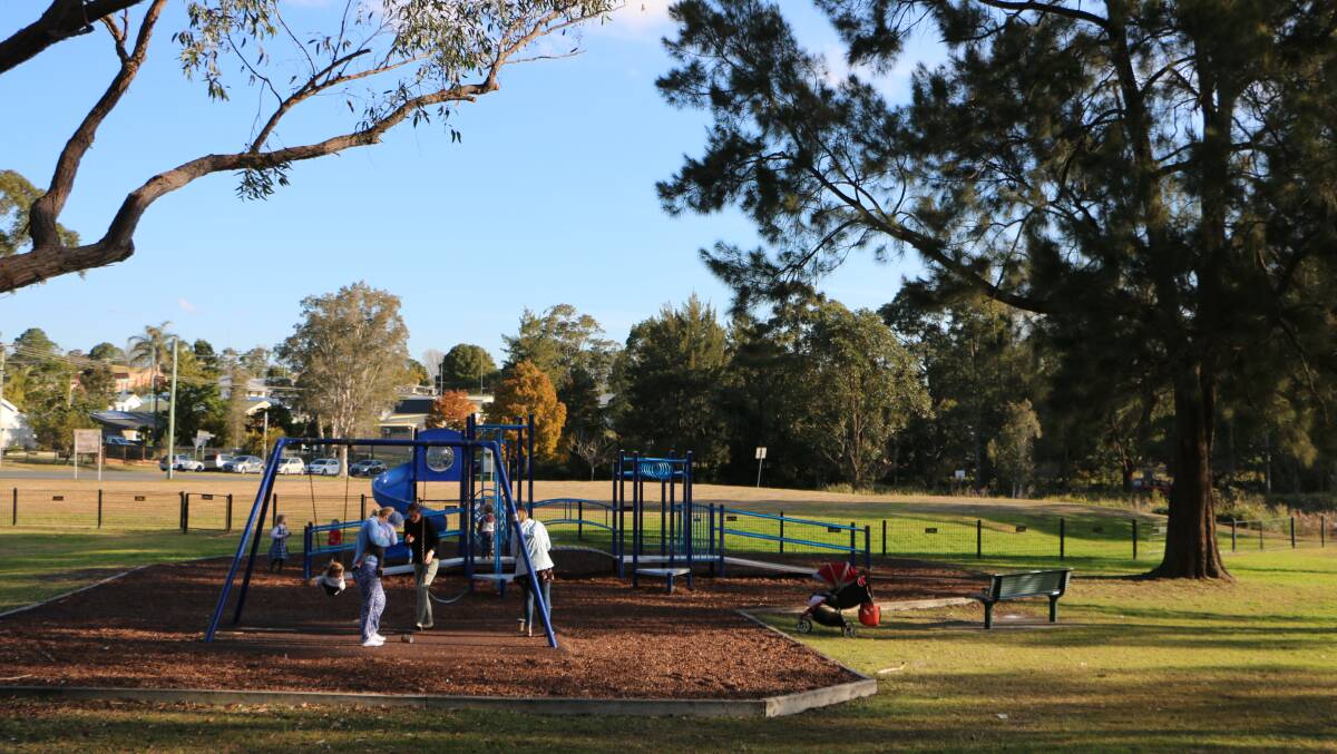 MAKEOVER: Work on the council's $1.4m makeover at Bernie Goodwin Memorial Park, in Morisset, have been slowed by an asbestos find. Picture: David Stewart