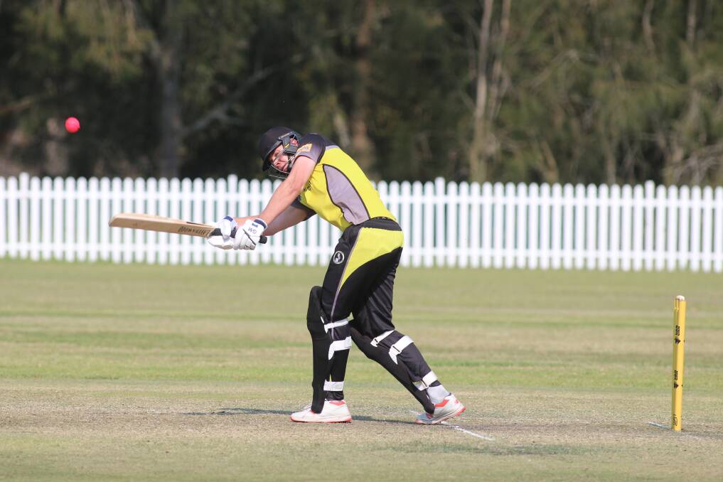 AGGRESSION: The Wests attack came hard at Josh Westwood, and he accepted the challenge, scoring a run-a-ball 43. Toronto will travel to take on Charlestown this Saturday. Pictures: David Stewart