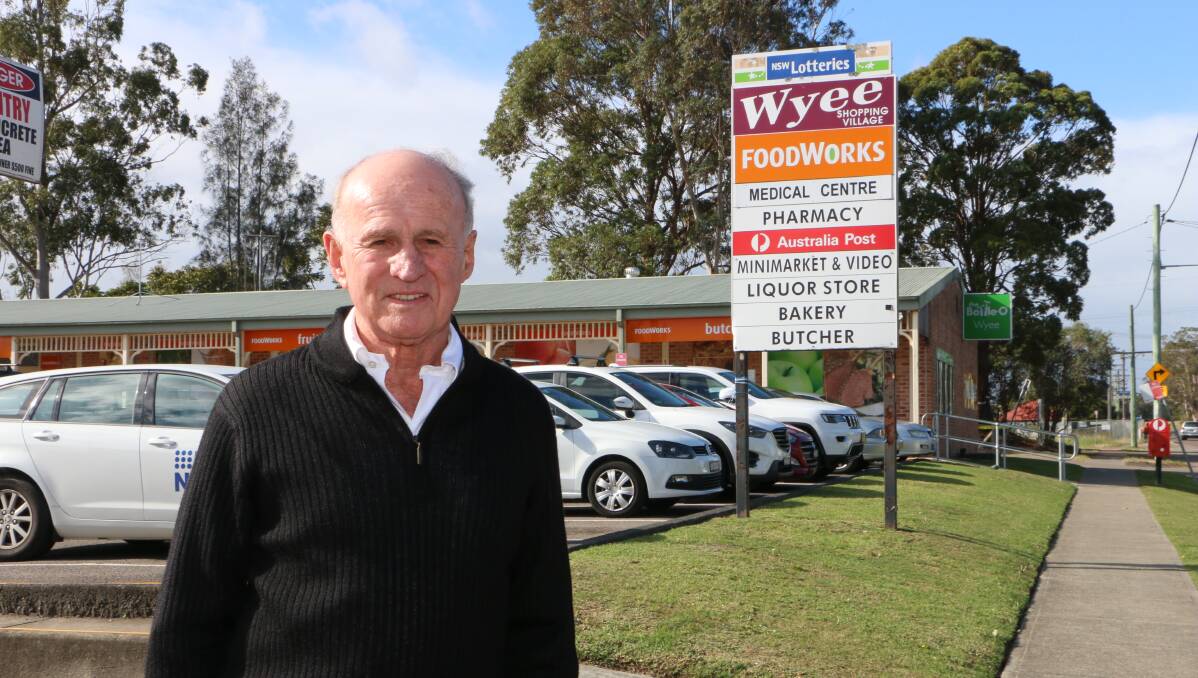 GROWTH PLANS: Richard Owens said Wyee was set to boom on the back of an expanded sewer connection project. Picture: David Stewart
