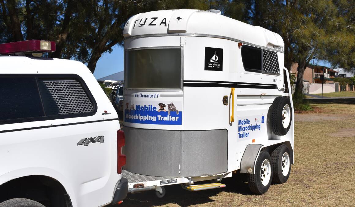 AVOID A FINE: The mobile microchipping van is headed to Toronto, Morisset and Wyee in the coming weeks. Bookings are now being taken. Picture: Supplied