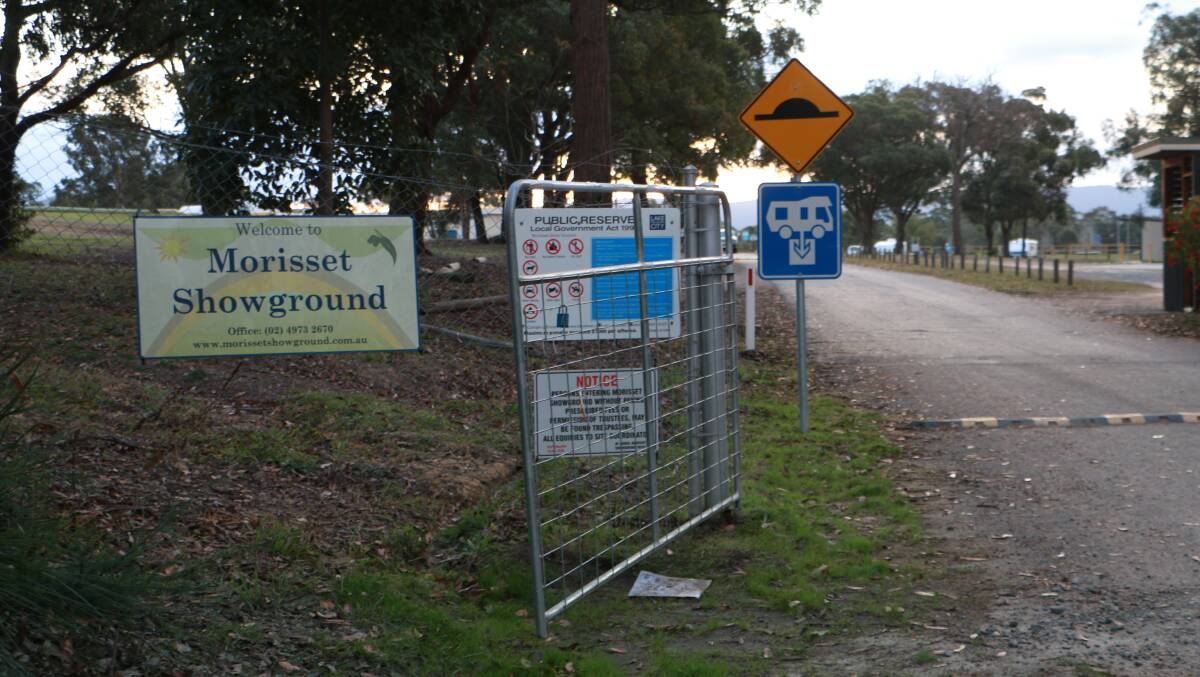 The entrance to Morisset Showground. Picture: David Stewart