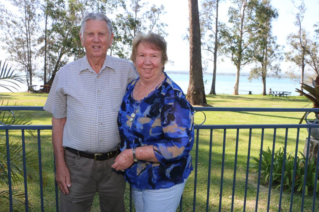COUNTRY WAYS: Bob and Marie Kildey said Morisset Show was an important link to the district's past. They've been heartened by the show's revival in recent years.  Picture: David Stewart