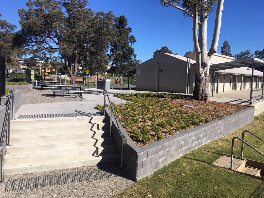 NOW OPEN: The landscaped barbecue area at Bernie Goodwin Memorial Park is now available to be used by the community. Picture: Supplied