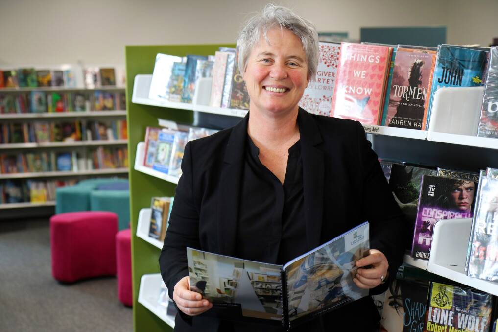 OPPORTUNITY: Jacqui Hemsley at Speers Point Library. Picture: Supplied