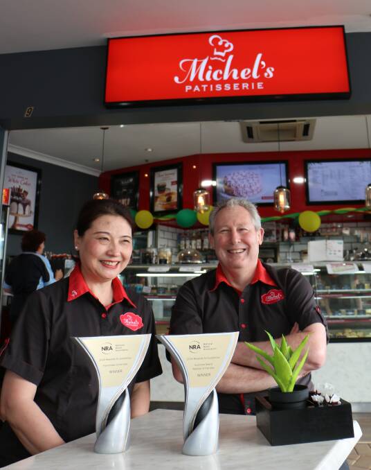 STAFF PRAISED: Annie Li and Greg Stevens said their success was made possible by dedicated staff who had bought into the culture of the business. Picture: David Stewart