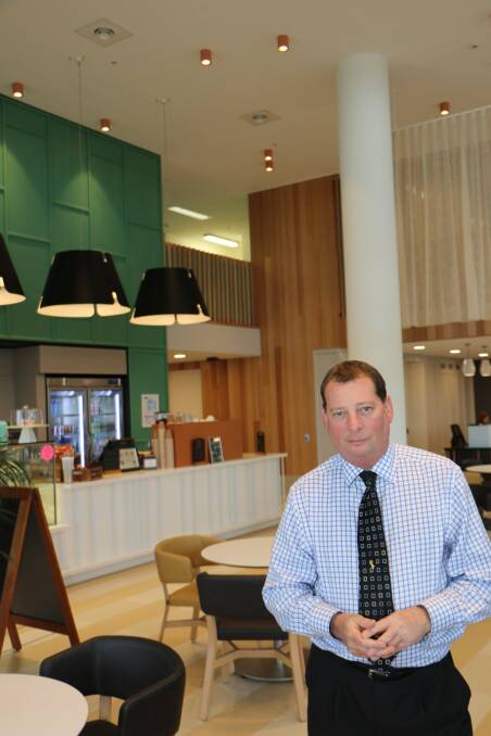 ENHANCING STANDARDS: Colin Osborne, the CEO of Anglican Care, which has six aged care facilities in Lake Macquarie. Picture: David Stewart