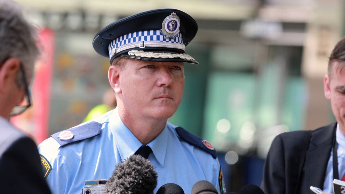 RISEUP: NSW Police Commissioner Michael Fuller has devised a mentoring program to help disengaged teenagers to find structure and purpose in their lives. Picture: Ben Rushton