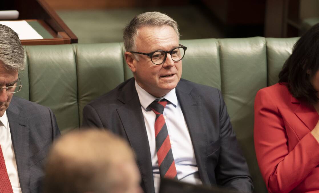 FEDERAL MP: Labor's Joel Fitzgibbon, the Member for Hunter and Shadow Minister for Agriculture and Resources, in the parliament last week. Picture: Sitthixay Ditthavong. 