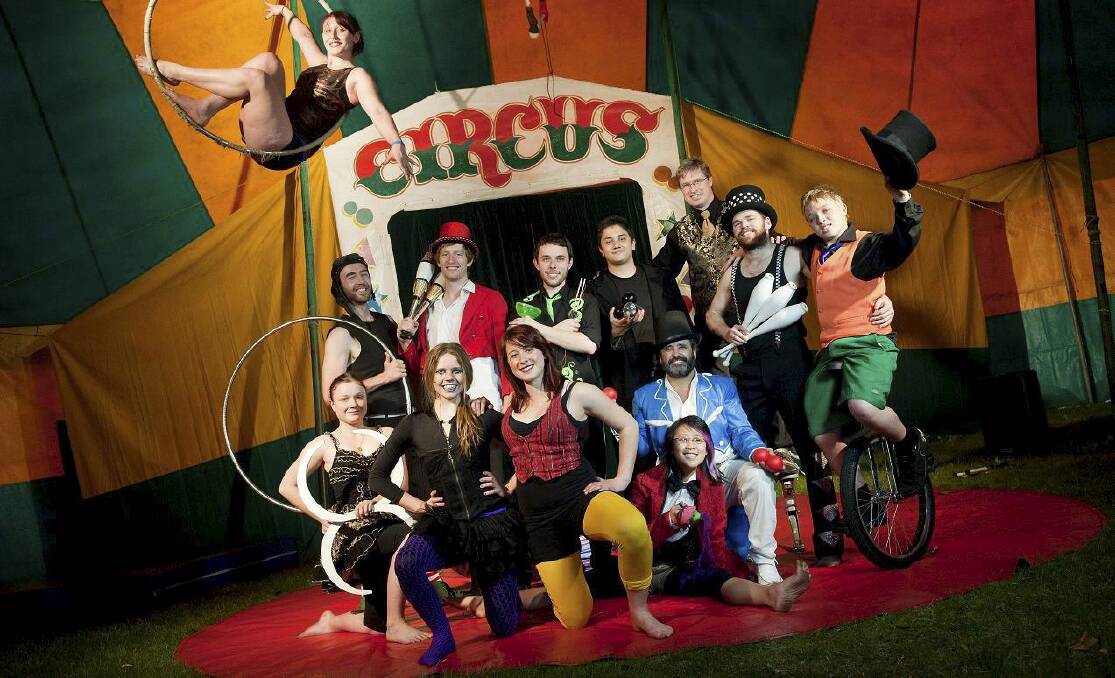 ENTERTAINING: Circus Avalon performers will perform at the Bright Minds launch. Picture: Supplied